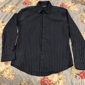 Tailored Mens button up long sleeve shirt